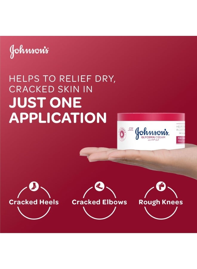 Johnson & Johnson Glycerin Cream For Cracked Skin 300ml - Image 5