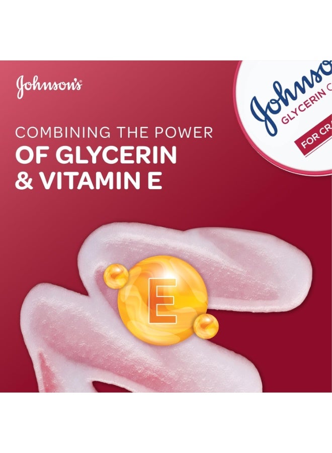 Johnson & Johnson Glycerin Cream For Cracked Skin 300ml - Image 4