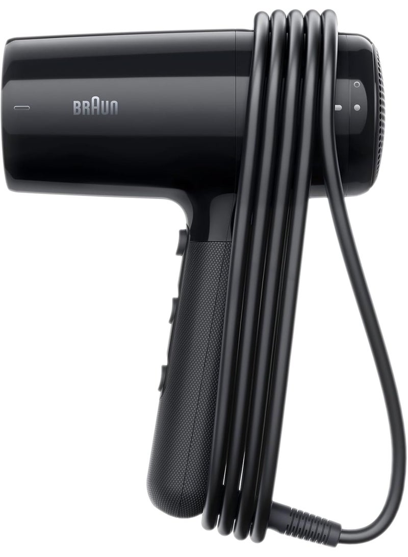 براون Hair Dryer Hd2.2 Light Weight Fast Performance And Shine 3 Heat Mode Plus Cool Shot With 2 Attachments Drying Nozzle Curl Diffuser Grey 2200 Watts 2200 Watts - Image 5