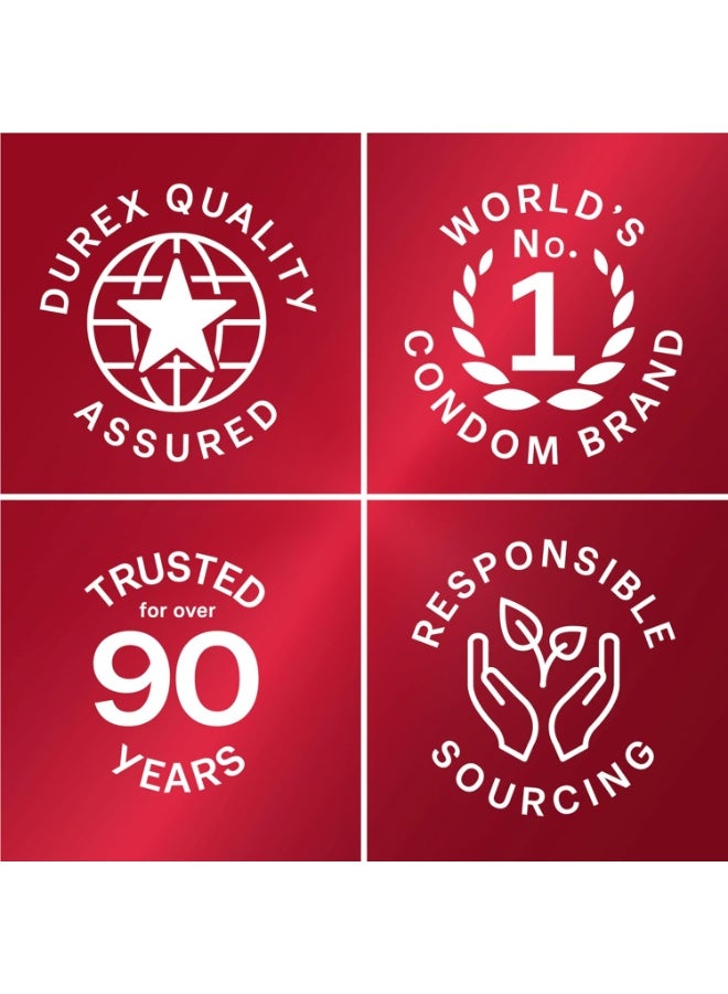 Durex Extra Sensitive Wide Fit Thin Latex Condoms 12 Pcs - Image 5