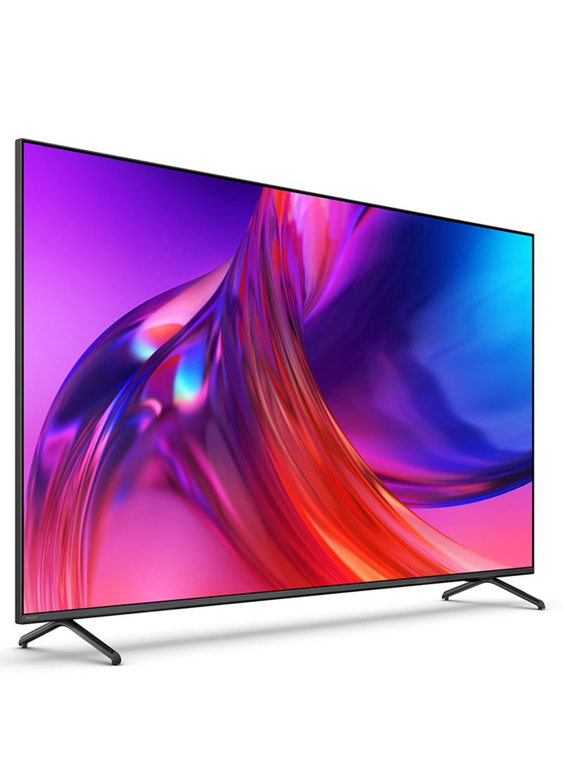 PHILIPS 50 INCH AMBILIGHT PREMIUM GOOGLE TV |120 HZ REFRESH RATE |AI PROCESSOR| DOLBY VISION |DOLBY ATMOS| DTS PLAY-FI | MICRO DIMMING PRO | HDR 10+ | HLG | CALAMAN READY |4K UHD | 50PUT8808|
Visit the Philips Store 50PUT8808 Black - Image 2