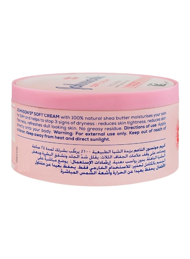 Johnson & Johnson 24 Hour Moisture Soft Cream For Face & Body - 300ml - Image 2