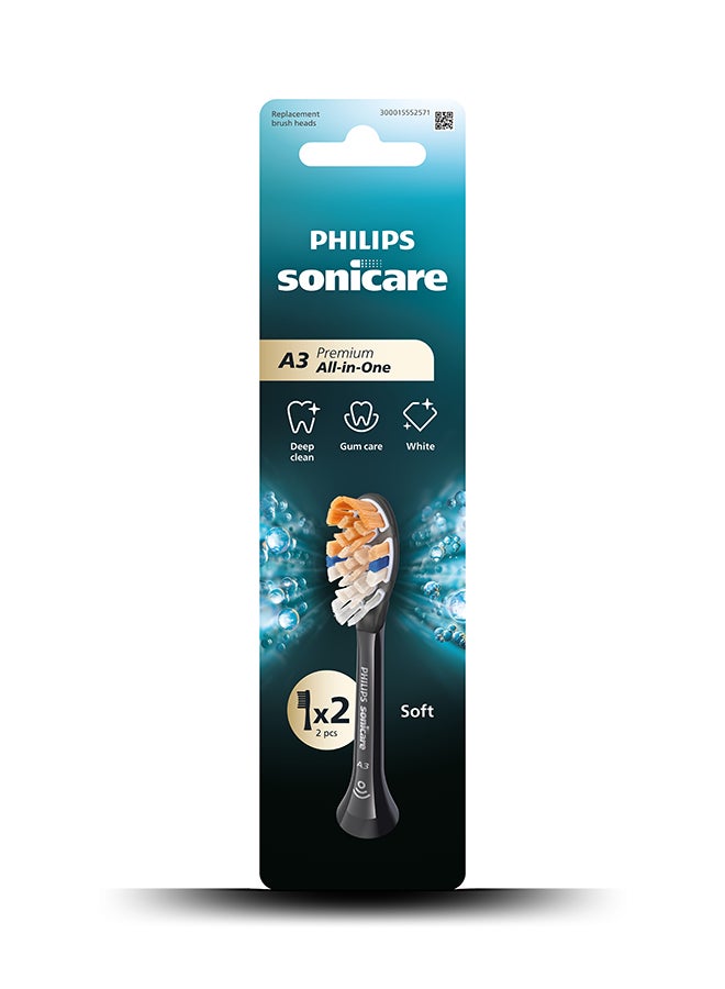فيليبس سونيكير رأس فرشاة سونيكير الكل في واحد 2PK HX9092/91 - Image 1