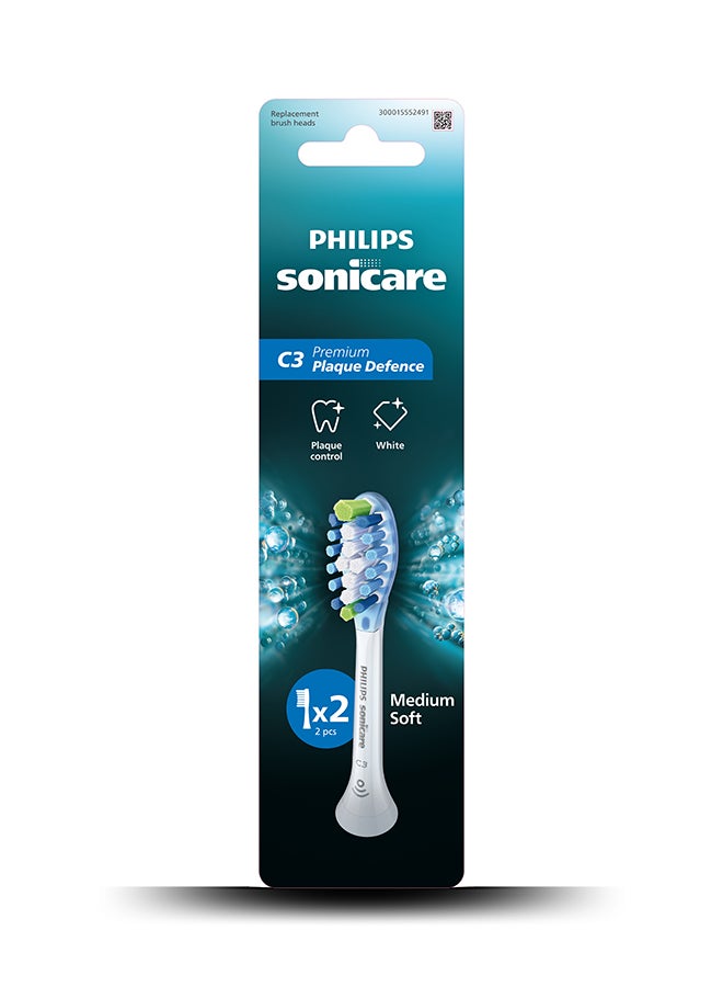 فيليبس رأس فرشاة سونيكير للدفاع عن البلاك 2PK HX9042/14 - Image 1