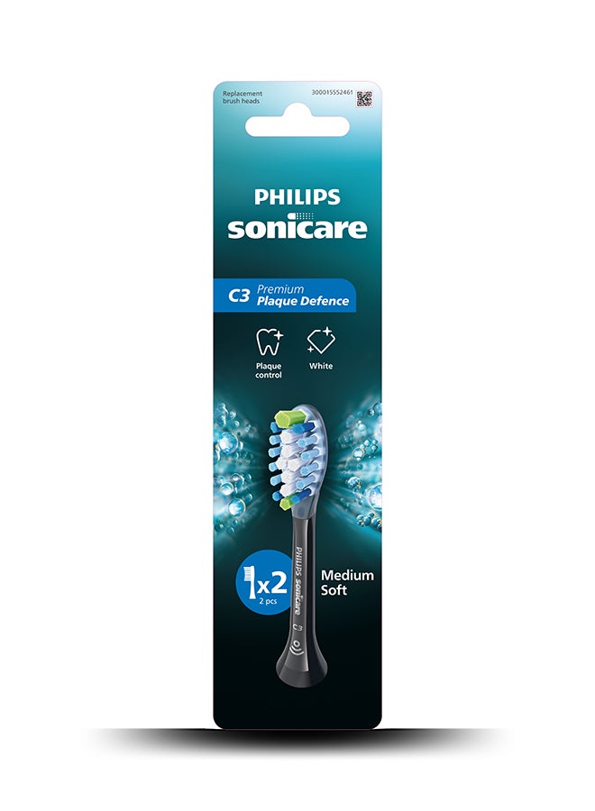 فيليبس سونيكير رأس فرشاة سونيكير للدفاع عن البلاك 2PK HX9042/91 - Image 1