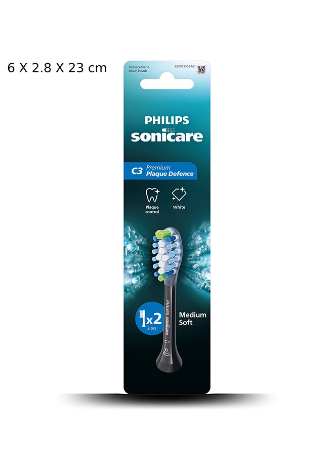 فيليبس سونيكير رأس فرشاة سونيكير للدفاع عن البلاك 2PK HX9042/91 - Image 2