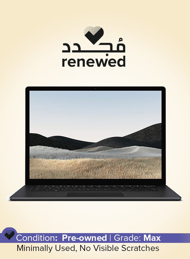 مايكروسوفت Renewed - Surface Laptop 4 With 13.5-Inch Touch Display, Intel Core i7 11th Gen/16GB RAM/256GB SSD/Windows 10 English black - Image 1