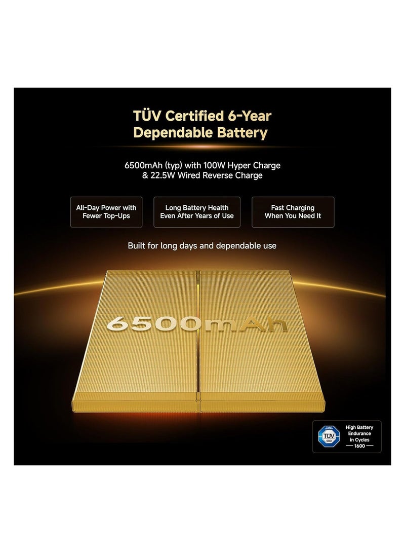 Xiaomi Redmi Note 15 Pro+ 5G (Carbon Black, 8GB + 256GB) | 200MasterPixel OIS Camera | Snapdragon 7s Gen 4 | CrystalRes AMOLED | IP69/69K | 6500mAh Si/C Battery | 100W HyperCharge - Image 5