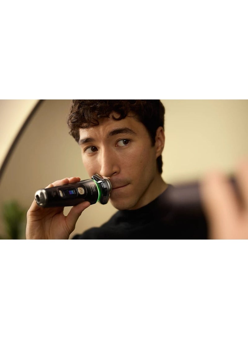 Philips i9000 Prestige Ultra Wet&Dry Electric Shaver with SenseIQ Pro,XP9405/53 Black Gradient - Image 5