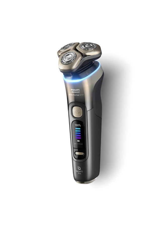 Philips i9000 Prestige Ultra Wet&Dry Electric Shaver with SenseIQ Pro,XP9405/53 Black Gradient - Image 2