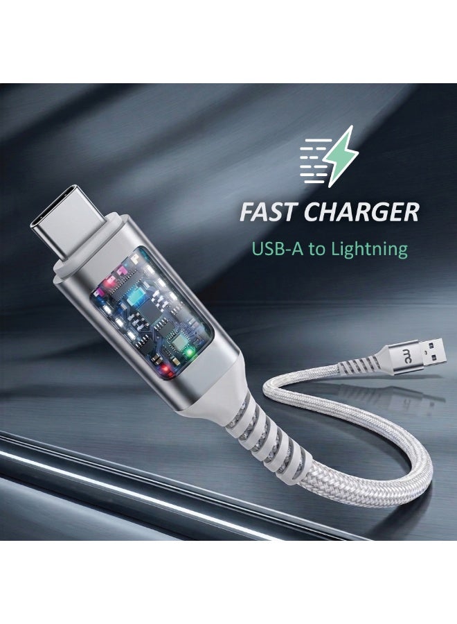 ماي كاندي كابل شحن ومزامنة مضفر USB-A إلى Type-C 1.2 متر C-D100A2C - Image 1