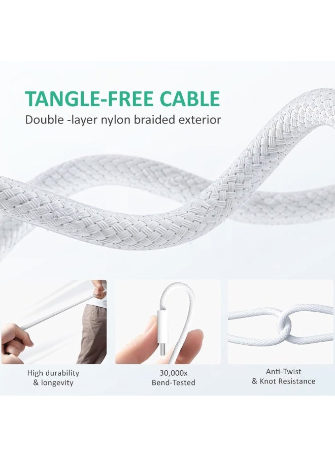ماي كاندي كابل شحن ومزامنة مضفر USB-A إلى Type-C 1.2 متر C-D100A2C - Image 2