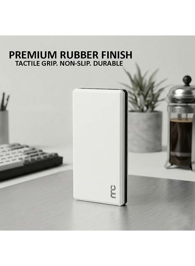ماي كاندي PB-C150 باور بانك 10000 مللي أمبير 22.5 واط USB-C PD للشحن السريع، أبيض - Image 4