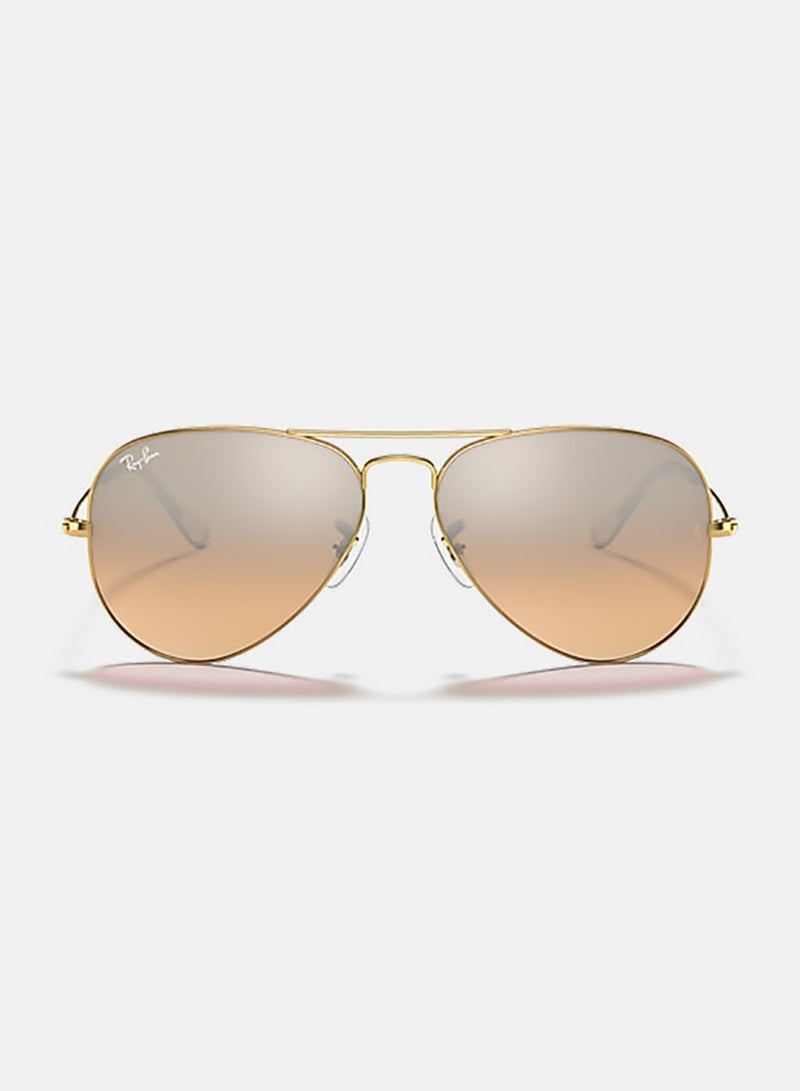 Ray-Ban Men's Men Full Rim Pilot Sunglasses 0RB3025 58 - Image 2