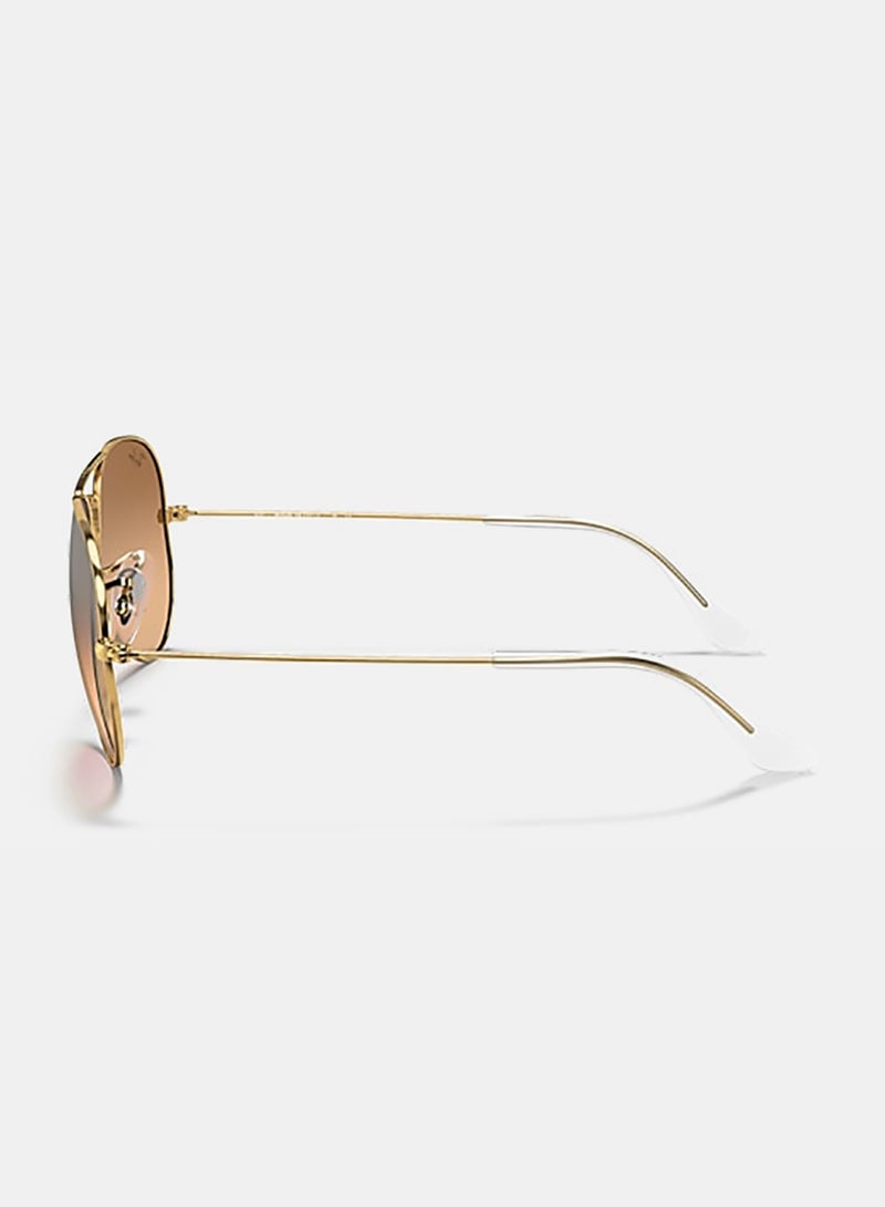 Ray-Ban Men's Men Full Rim Pilot Sunglasses 0RB3025 58 - Image 4