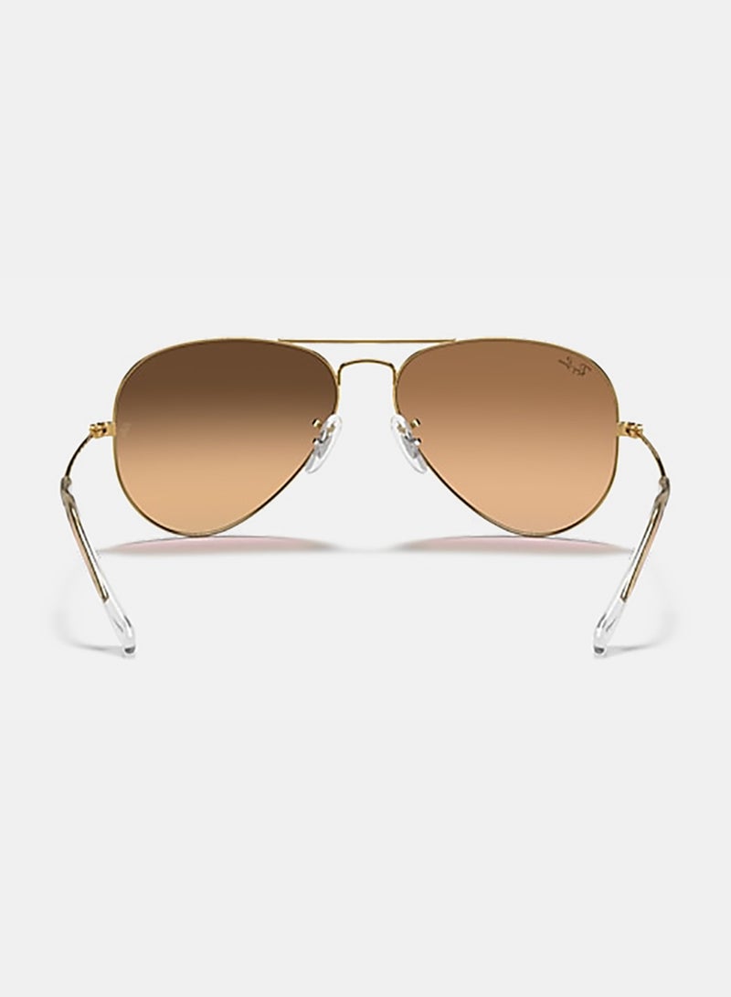 Ray-Ban Men's Men Full Rim Pilot Sunglasses 0RB3025 58 - Image 5