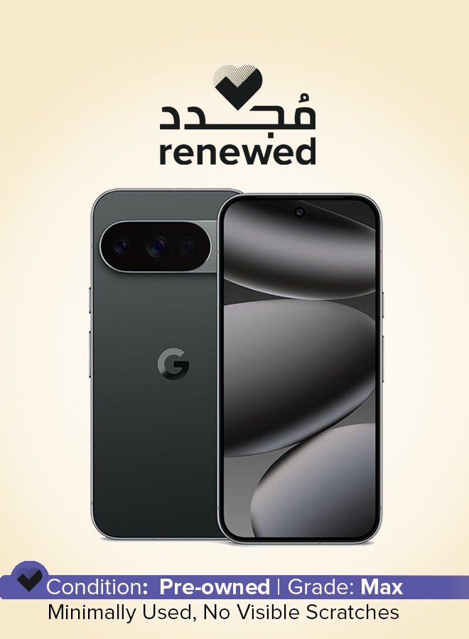 Google Renewed -  Pixel 10 Pro XL 16GB RAM 256GB Obsidian 5G - International Version - Image 1