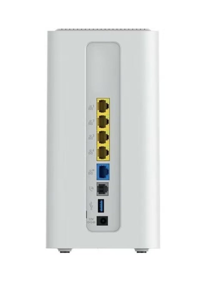 Mobily Renewed - Air Fiber 5G Router With High Speed Wi‑Fi6 AX1800 | 5G up to 1800 Mbps , 5G High - speeds Connection up to 5Gbps Download Speed| Connect up to 32 devices | Supports Mobily Network Only | DWR-2000M/MOB white - Image 2