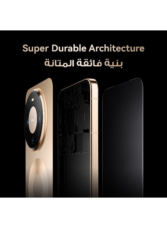 هواوي Mate 80 Pro Dual SIM Gold 16GB RAM 512GB With Huawei Watch Fit4 Pro - Middle East Version - Image 2