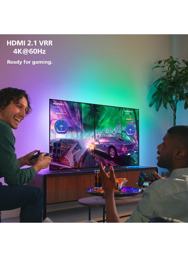 Philips Renewed - 50 Inch LED Series PUT7906 4K Smart TV 50PUT7906 black - Image 3