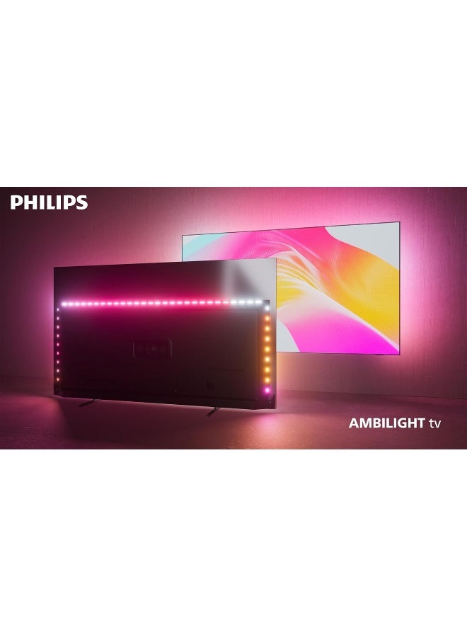 Philips Renewed - 50 Inch LED Series PUT7906 4K Smart TV 50PUT7906 black - Image 2