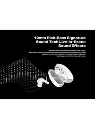 Wireless Earbuds – TWS Bluetooth 5.4 ANC Earbuds with Quad Mic ENC, 35 Hours Playtime, Low Latency Gaming Mode, IPX4 Water Resistant, 13mm Drivers, Charging Case – True Wireless Earbuds for iPhone, Samsung, Android – Green - view 4