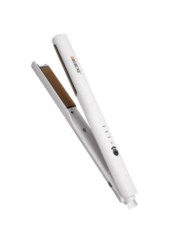 Ceramic Hair Straightener 52W – White – Model RE-2175