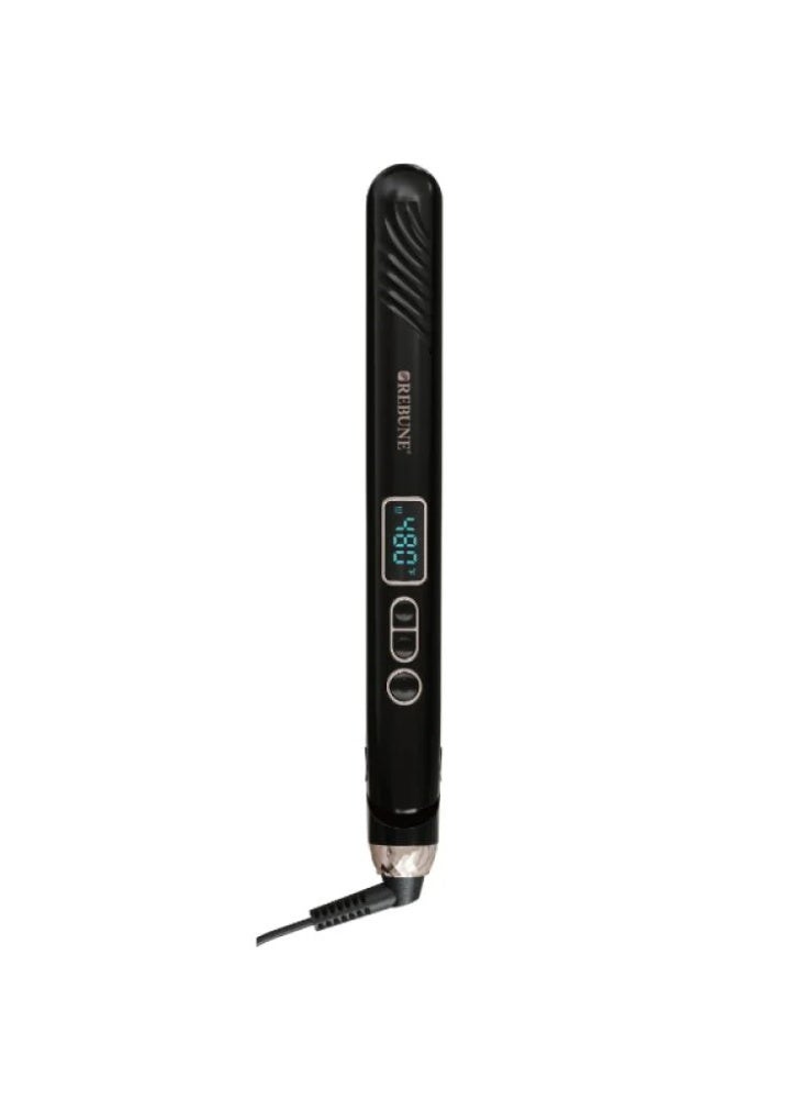 Ceramic Hair Straightener with Digital Display – 28W – Model RE-2154