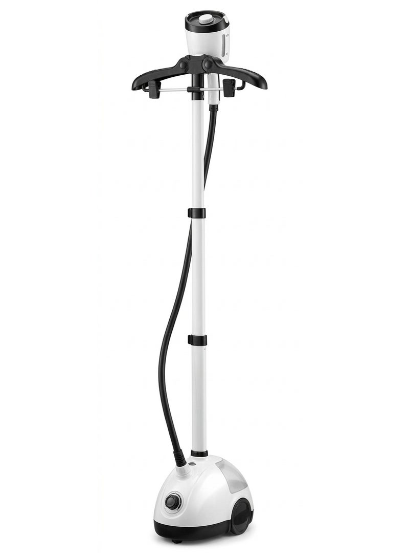 Garment Steamer – 2000W – 1.8L Water Tank – Adjustable Telescopic Pole – 1.3 m Steam Tube 1.8 L 2000 W KGC/1010 White / Black
