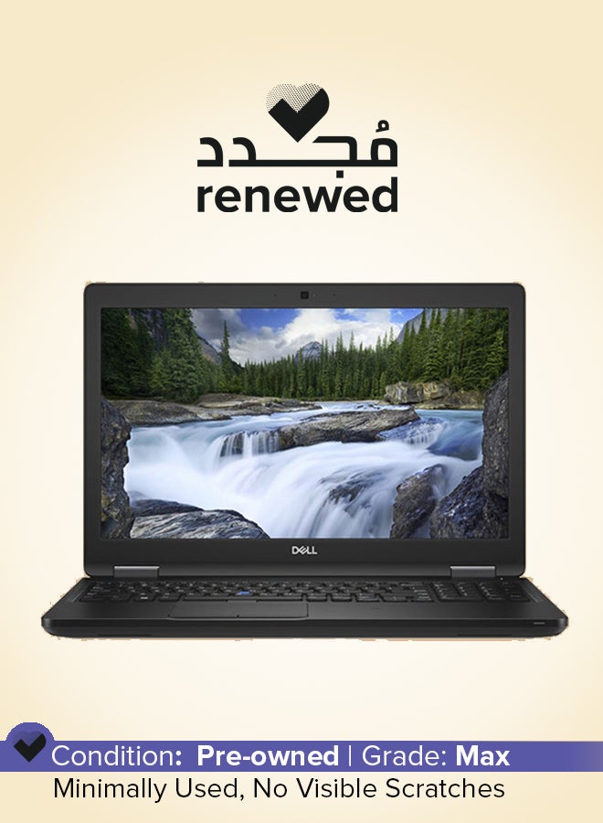 DELL Renewed - Latitude 5590 Laptop With Full HD 15.6-Inch Touch Screen Display/Core i5-8350U/8GB RAM/256GB SSD/Intel UHD graphics/Windows 10 black - Image 1