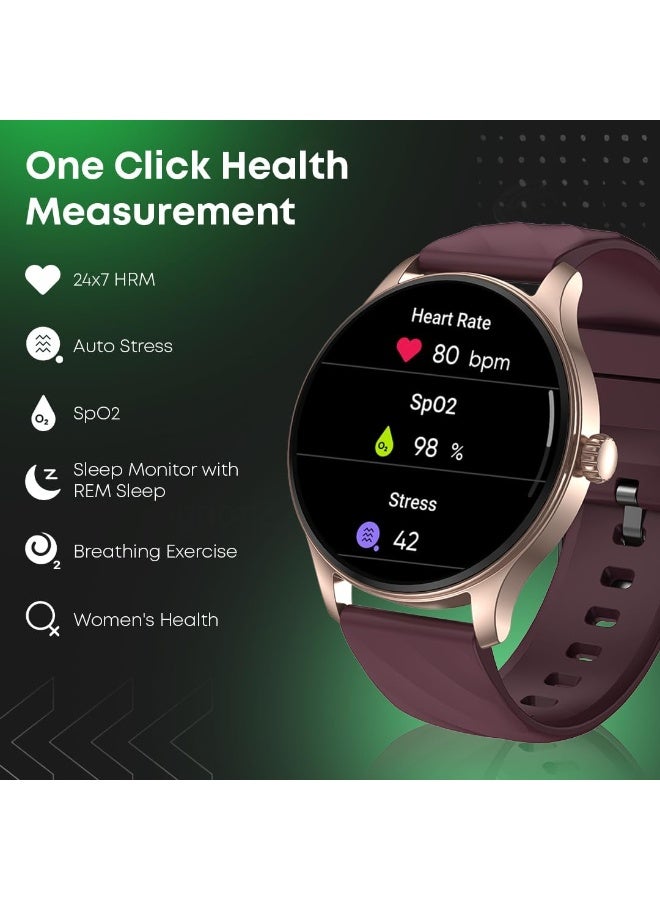 Fastrack Limitless FX1 Smartwatch with 1.38" HD Display|SingleSync BT Calling|AI Voice Assistant|100+ Sports Modes and Watchfaces|Upto 5 Day Battery Life Black - Image 5