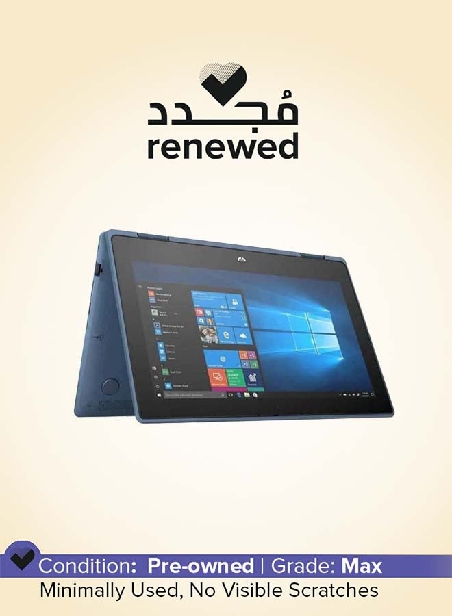 HP مجدد - لابتوب بروبوك X360 القابل للتحويل 2 في 1 بشاشة تعمل باللمس مقاس 11.6 بوصة، إنتل بنتيوم N4200/الجيل الثالث/ذاكرة RAM سعة 8 جيجابايت/قرص SSD سعة 128 جيجابايت/رسومات مدمجة - Image 1