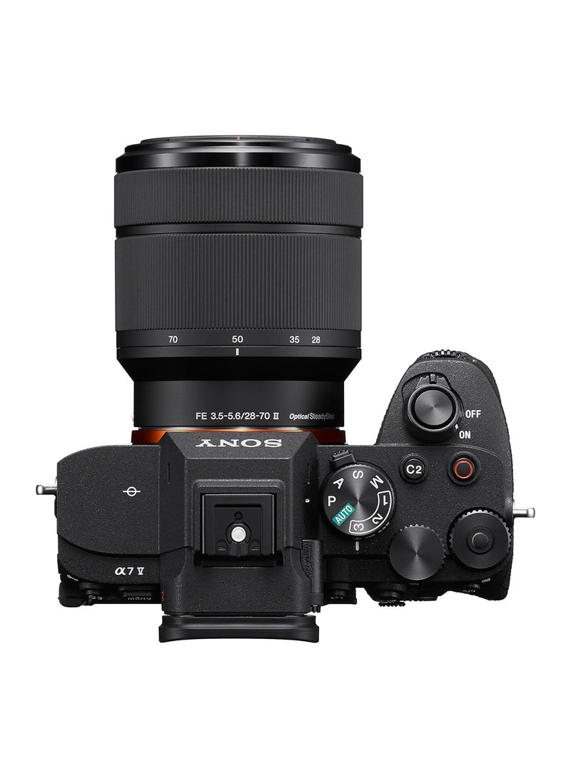 Sony Alpha 7 V Full-Frame Mirrorless Camera Kit - 33MP, 7.5-Stop IBIS, 4K with FE 28-70mm Lens (ILCE-7M5M) black - Image 5