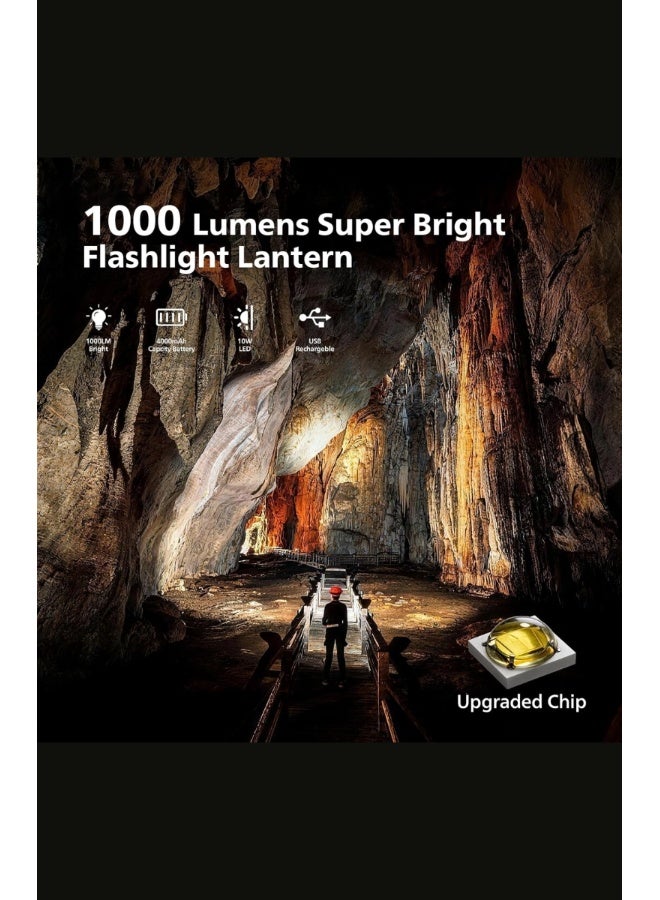 فيليبس مصباح طوارئ LED قابل لإعادة الشحن | ضوء محمول فائق السطوع | بطارية طويلة الأمد | شحن USB | هيكل من الألمنيوم المتين | ضوء للتخييم في الداخل والخارج وانقطاع التيار الكهربائي SFL3451/56 - Image 4