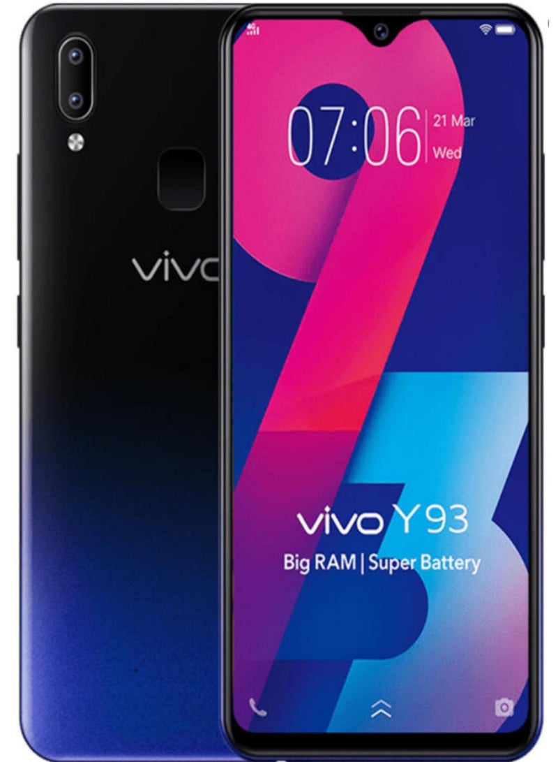 vivo Y93 Dual SIM Unlocked Starry Black 6GB RAM 128GB 4G LTE - Global Version - Image 1