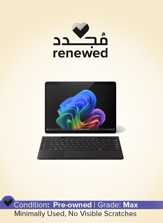 Microsoft Renewed - Surface Pro 11 Copilot+ PC Laptop With 13-Inch Display, Qualcomm Snapdragon X Plus Processor/16GB RAM/512GB SSD/Qualcomm Adreno Graphics/Windows 11 Device Only BLACK - Image 1