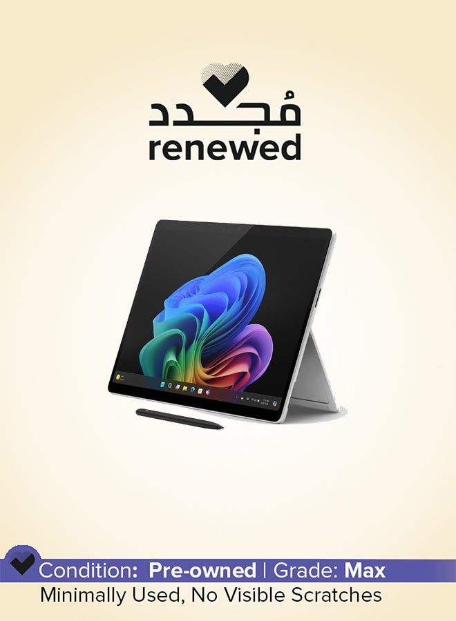 Microsoft Renewed - Surface Pro 11 Copilot+ PC Laptop With 13-Inch Display, Qualcomm Snapdragon X Plus Processor/16GB RAM/512GB SSD/Qualcomm Adreno Graphics/Windows 11 Platinum - Image 1