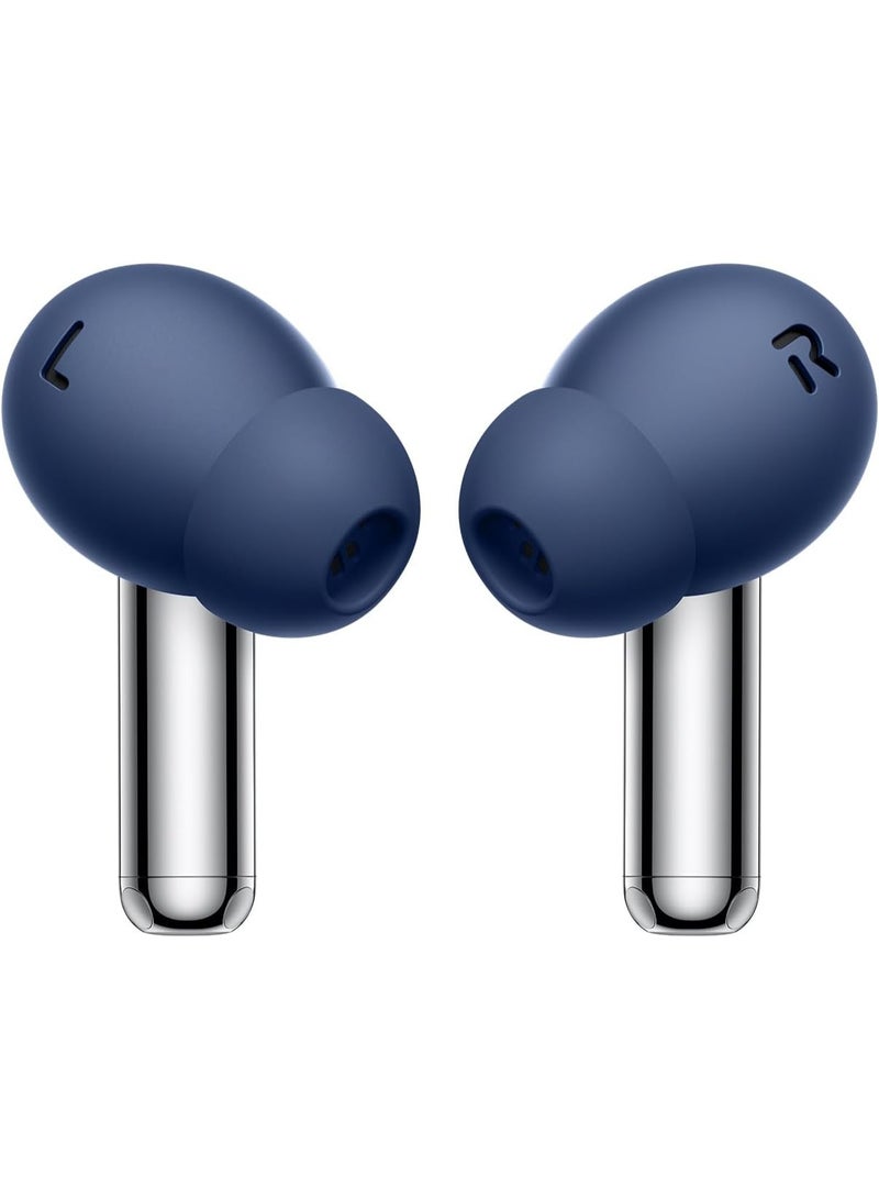 ون بلس سماعات أذن لاسلكية ONEPLUS Buds Pro 3، سماعات داخل الأذن ذات محركين، DAC مزدوج، EQs من Dynaudio، إلغاء الضوضاء التكيفي حتى 50dB، حتى 43 ساعة من عمر البطارية (أزرق ياقوتي) - Image 5