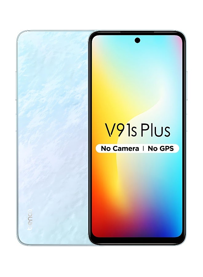 بينكو هاتف V91s Plus ثنائي الشريحة باللون الأبيض الشروق 4GB RAM 128GB 4G LTE بدون كاميرا وبدون GPS - النسخة الشرق أوسطية - Image 1