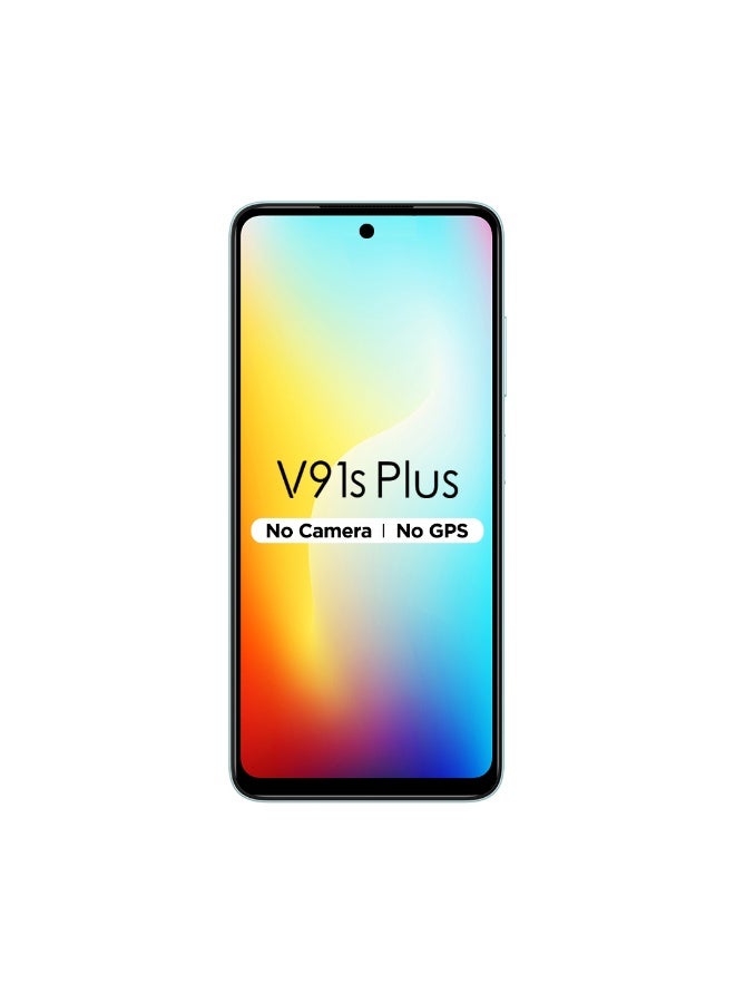 بينكو هاتف V91s Plus ثنائي الشريحة باللون الأبيض الشروق 4GB RAM 128GB 4G LTE بدون كاميرا وبدون GPS - النسخة الشرق أوسطية - Image 2
