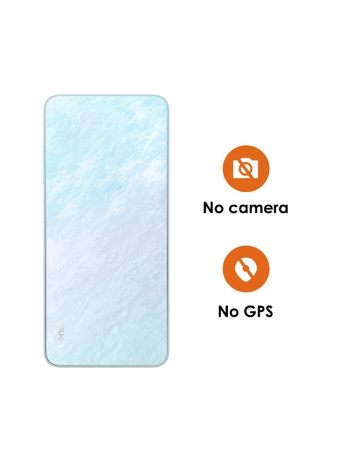 بينكو هاتف V91s Plus ثنائي الشريحة باللون الأبيض الشروق 4GB RAM 128GB 4G LTE بدون كاميرا وبدون GPS - النسخة الشرق أوسطية - Image 4