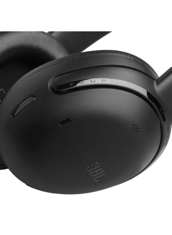 JBL Tour One M3 Wireless Over-Ear Noise Cancelling Headphones Black - Image 3