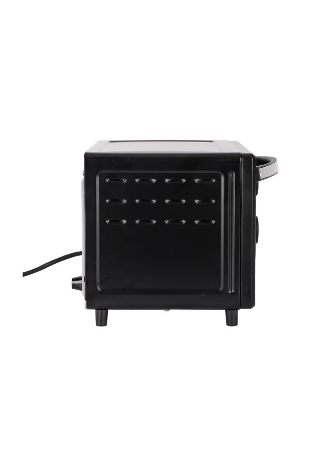 Olsenmark 9L Electric Oven – 900W, 100–250°C Temperature Control, 60-Minute Timer with Auto Shut-Off & End Bell, Glass Window, Full Black Design | Model OMO7053 9 L 900 W OMO7053 black - Image 3