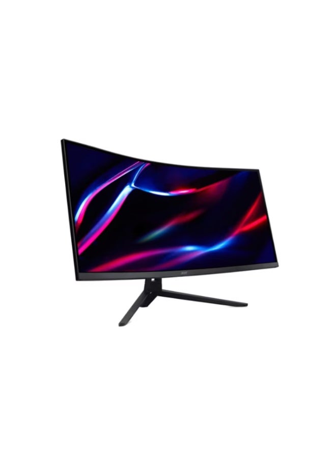 أيسر شاشة الألعاب المنحنية 4K UWQ HD Nitro ED343CU RJ0BMIIPPX، UM.CE3EE.003، مقاس 34 بوصة، 1 مللي ثانية، 120 هرتز، سوداء - Image 1