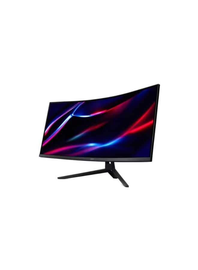 أيسر شاشة الألعاب المنحنية 4K UWQ HD Nitro ED343CU RJ0BMIIPPX، UM.CE3EE.003، مقاس 34 بوصة، 1 مللي ثانية، 120 هرتز، سوداء - Image 2