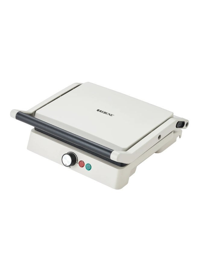 REBUNE Sandwich Warmer And Grill - 1800–2000 Watts - RE-5-098 2000 W RE-5-098 Beige - Image 1