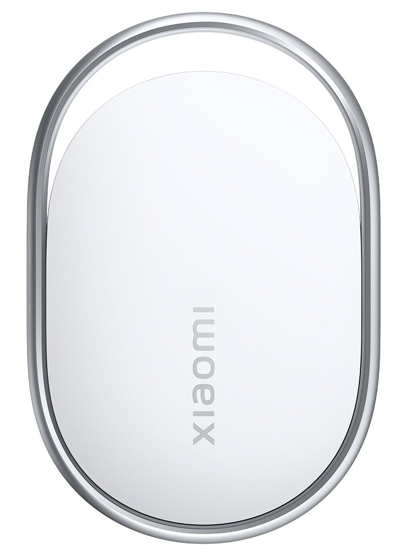 Xiaomi Smart Tag, Bluetooth Tracker Compatible with Apple Find My and Google Find My Device, IP67 Waterproof Item Finder for Keys, Luggage, Wallet, Replaceable Battery, 1 Pack - White - Image 1