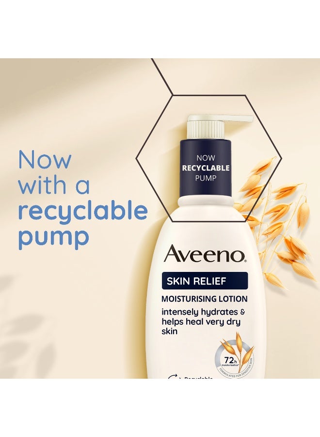 Aveeno Body Lotion Skin Relief Nourishing, Clinically Proven To Intensely Hydrate For 72-Hours, Helps Heal Very Dry And Itchy Skin 300ml - Image 5