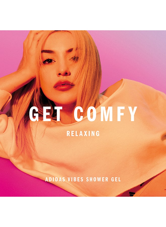 Adidas Vibes Get Comfy Shower Gel 250ml - Image 3