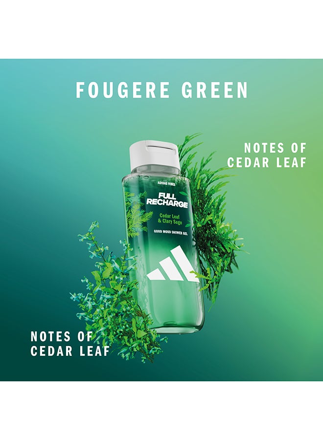 Adidas Vibes Full Recharge Shower Gel 400ml - Image 2